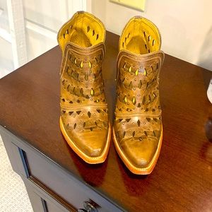 Ariat leather booties